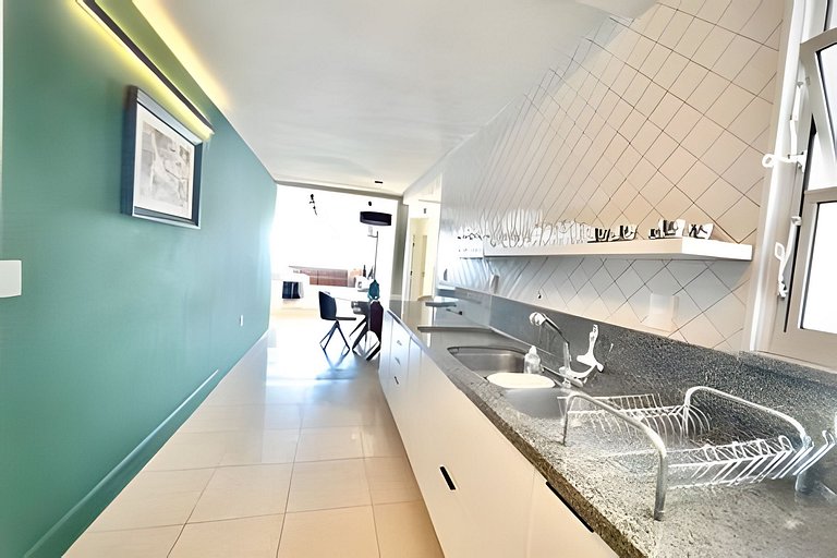 Apto Beira-Mar, Centro Floripa